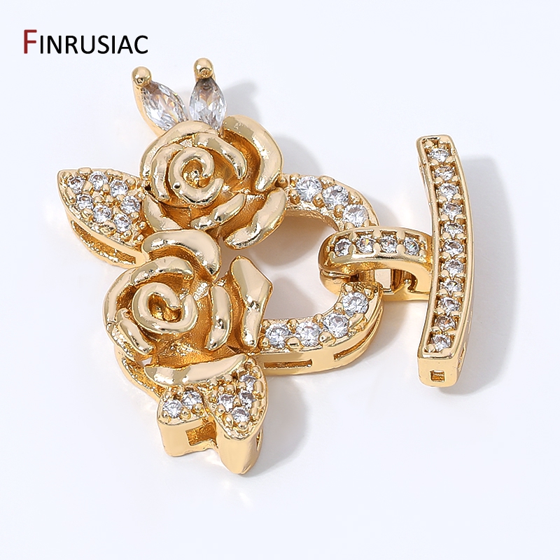 14K Gold Plated Brass Zircon F - Flower Supply review and price
