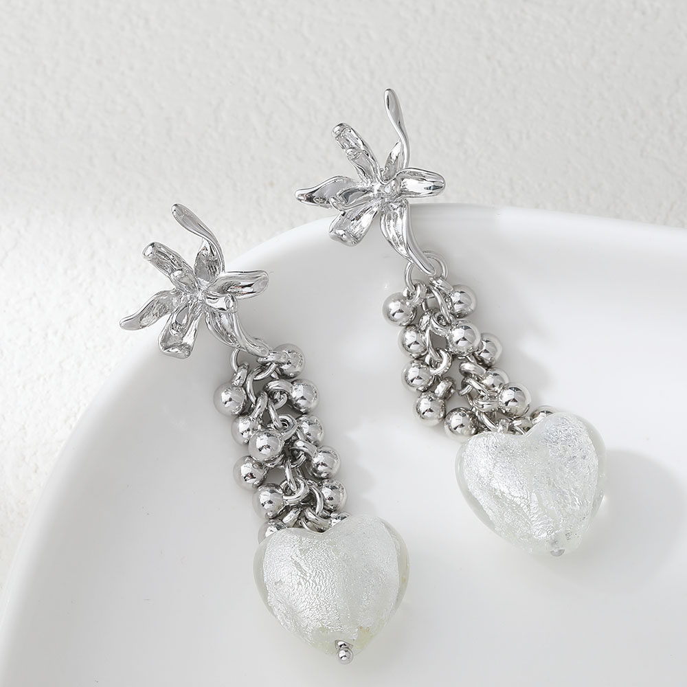 4PCS Dainty Flower Shape Ear S - Flower Supply review and price