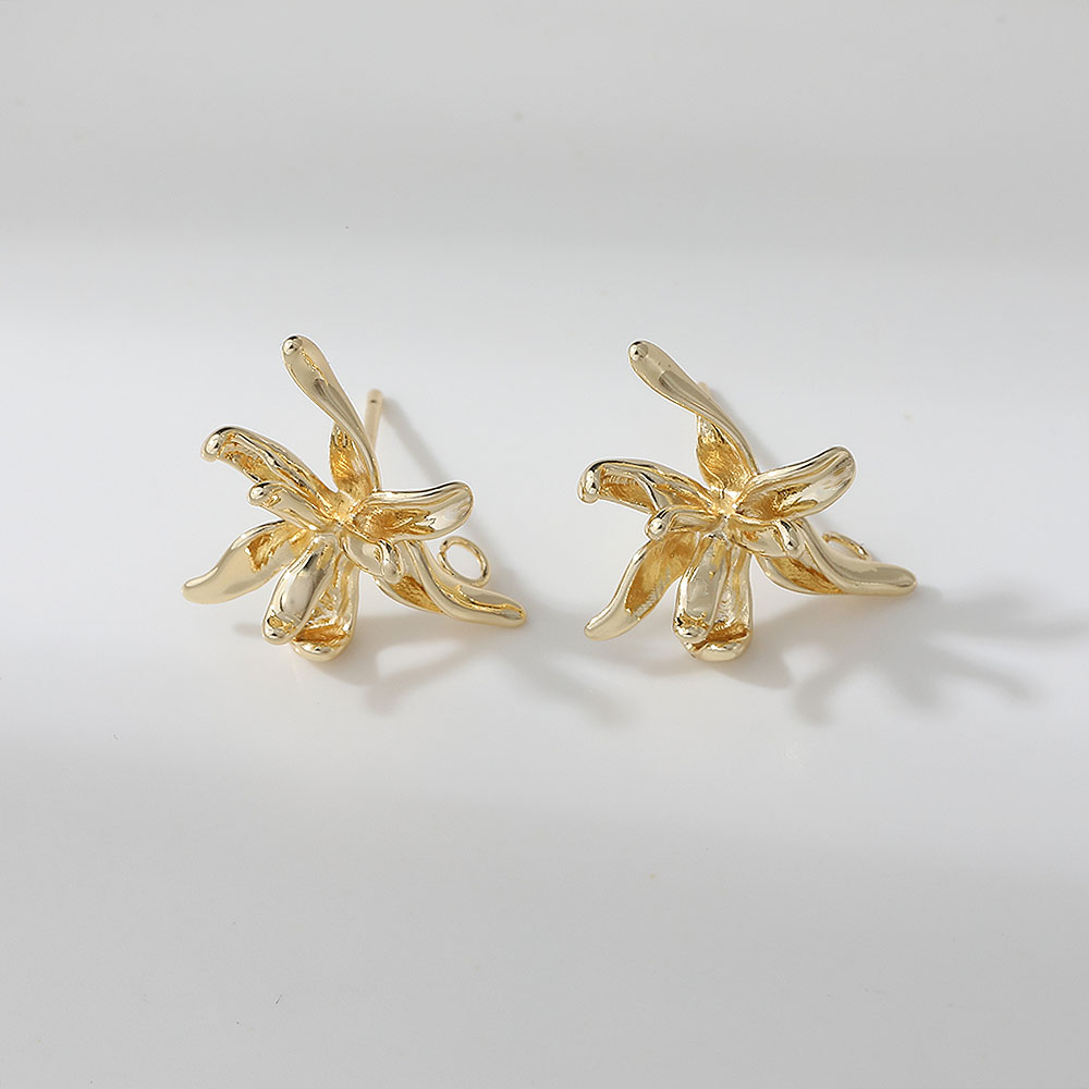 4PCS Dainty Flower Shape Ear S - Flower Supply review and price