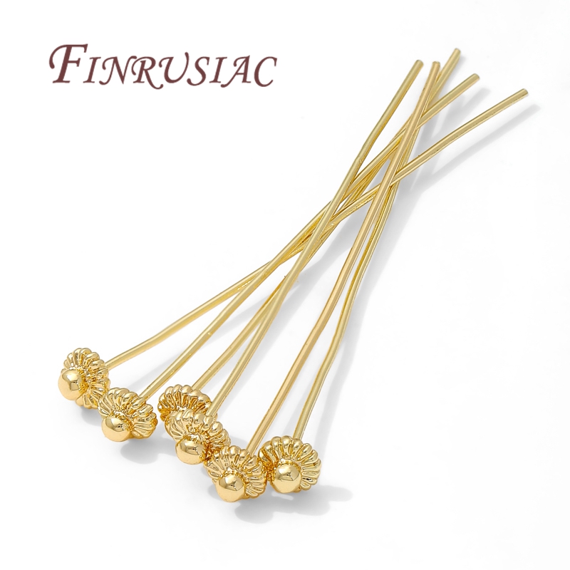 10/20Pcs/Lot 18K Gold-plated P - Flower Supply review and price