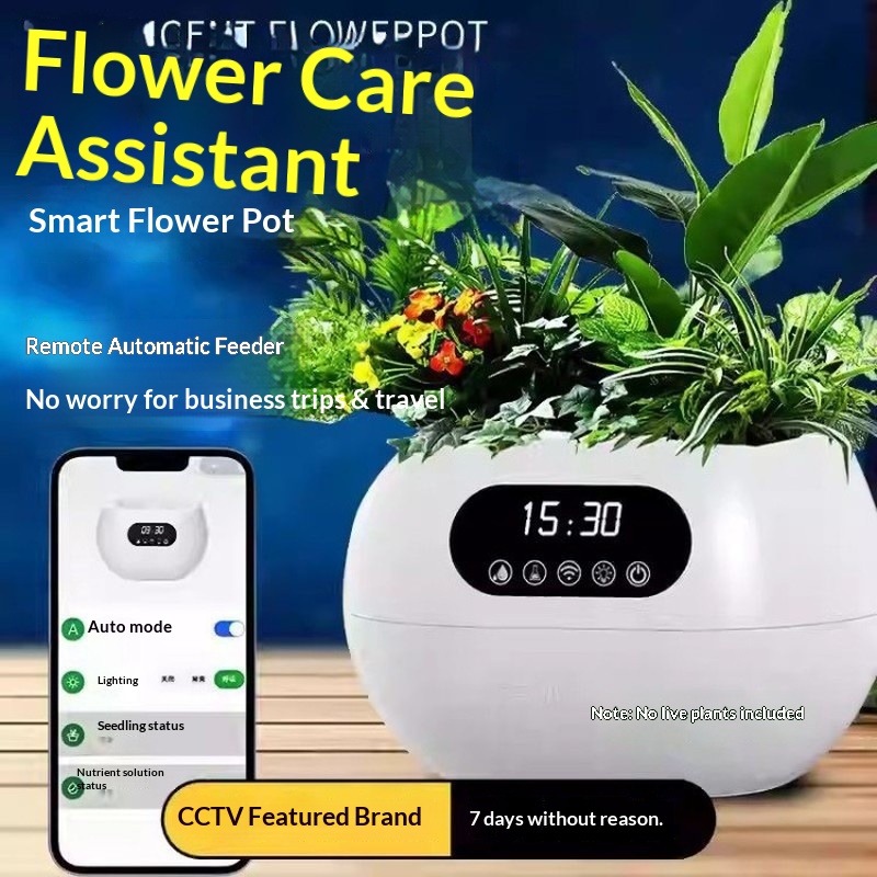 Ai Intelligent Flowerpot Autom - Flower Supply review and price